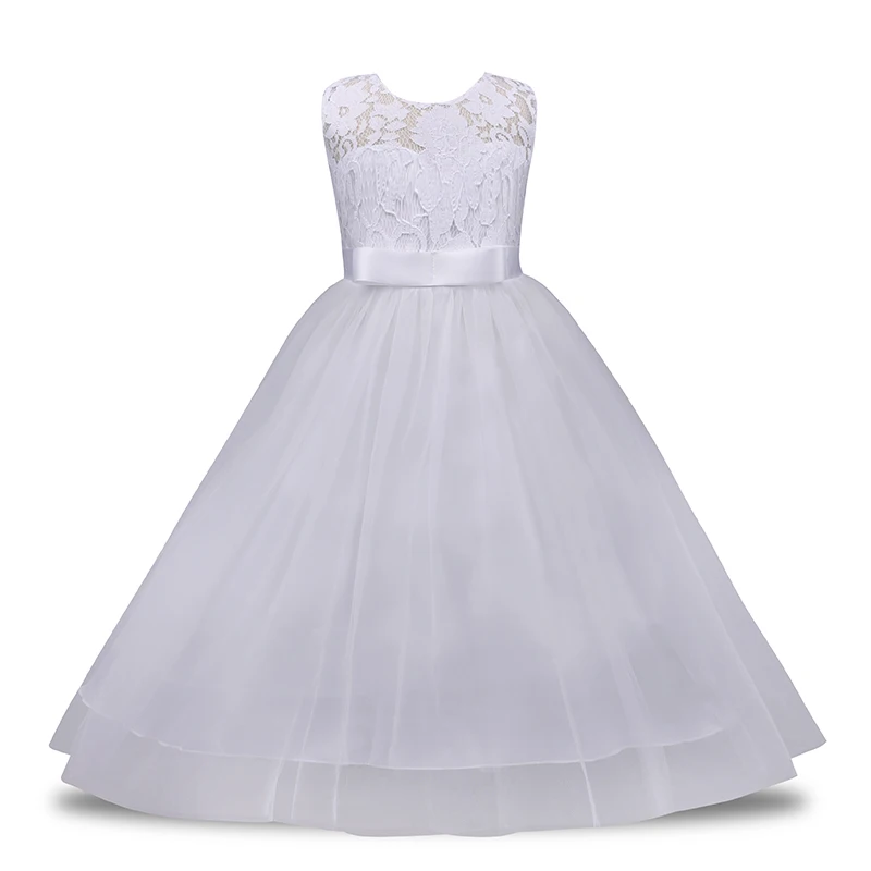 

Flower Dress Girl Princess Costume Dresses Girl Party Wear Tulle Kids Children Prom Gown Vestido Formal Dress 2-8 Years