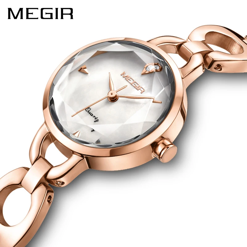 

MEGIR New luxury Bracelet women Quartz Watch Ladies Dress Clock Relogio Feminino Wristwatches gift for women