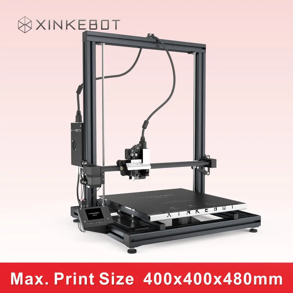 Single and Dual Extruder Stampante with Printed Double-color Model High Resolution Xinkebot ORCA2 Cygnus 3D printer