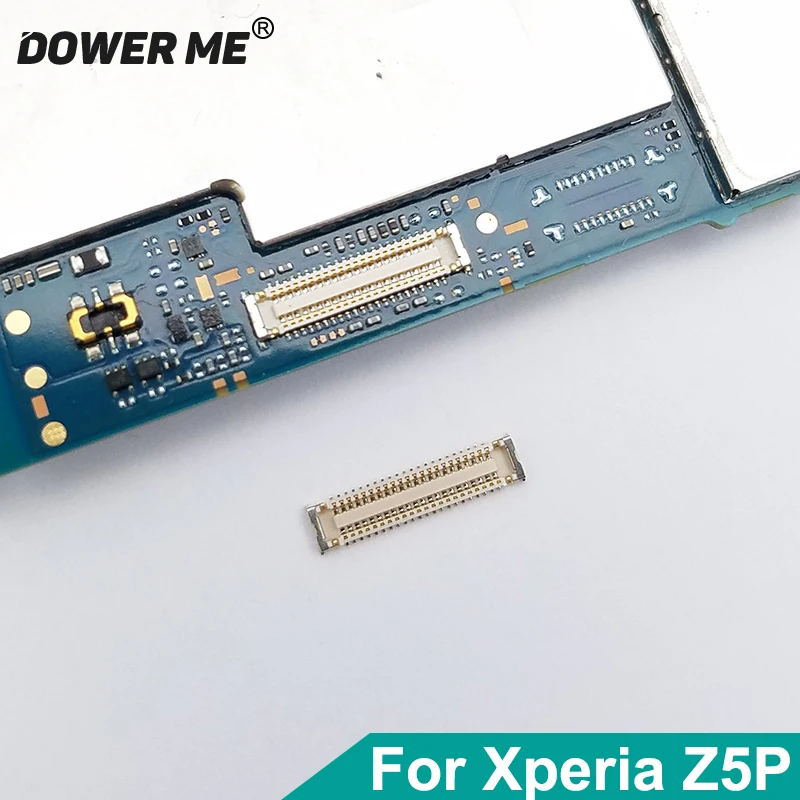 

Dower Me Power Volume Flex Cable FPC Connector Clip Plug For Sony Xperia Z5 Premium Z5P Plus 5.5" On Motherboard 22pin