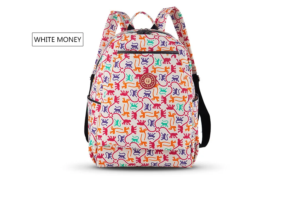 Островная Мода Большой рюкзак для подгузников для мам с мокрой нейлоновый чехол с цветочным принтом сумка для детской сменной одежды мамин