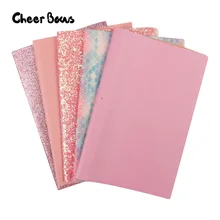 5 шт./компл. 22*30 см сладкий розовый кружевной ткани комплект яркие блестящие лист на поясе для девочек; одежда для принцесс HairBow несколько нитки для шитья кожи декоративные Материал