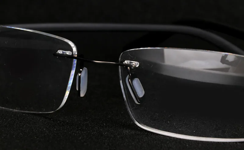 Бренд TR90 без оправы ультра светильник очки оправа Очки для чтения модные очки 1,0-4,0