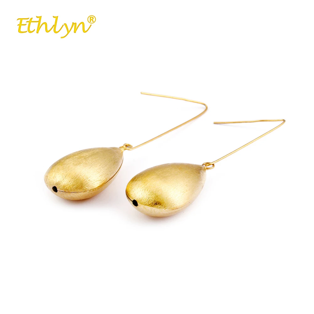 Ethlyn новые модные вечерние серьги для Для женщин воды длинные подвески роскошные