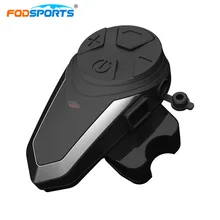 Motorcycle Intercom BT-S3 Helmet Headsets Wireless Bluetooth Interphone Handsfree Waterproof FM Radio 5 languages Manual