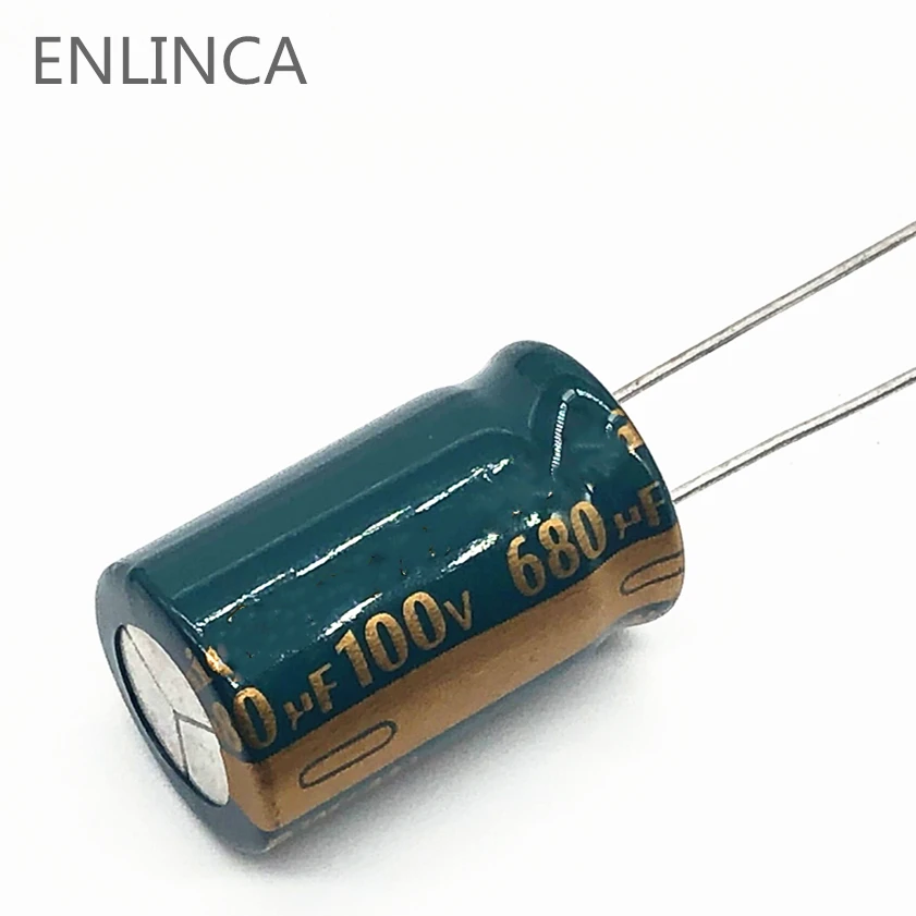 

20pcs/lot S42 high frequency low impedance 100v 680UF aluminum electrolytic capacitor size 16*30 680UF