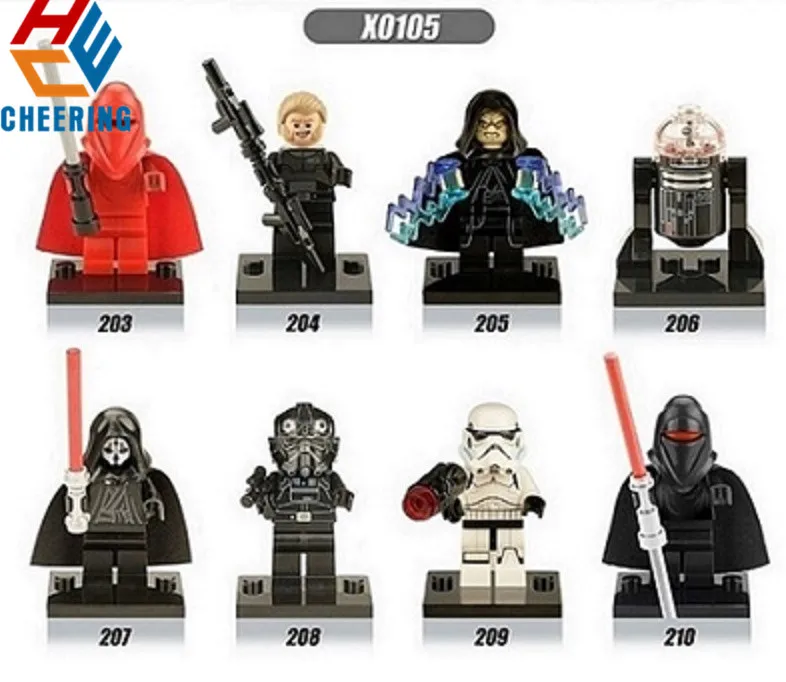 

Building Blocks Wars Darth Nihilus Sidious Kallus Shadow Troopers TIE Pilot Education Model Bricks Kids Gift Toys X0105