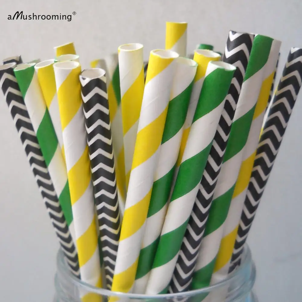 TRACTOR PARTY paper straw