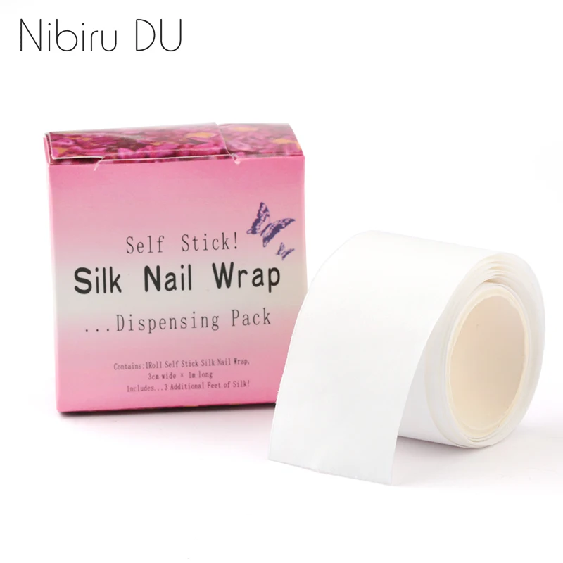 

Nail Repair Fiberglass Silk Wrap Strong Protect Reinforce Extension Tape For Broken Manicure Self Adhesive Anti Damage DIY