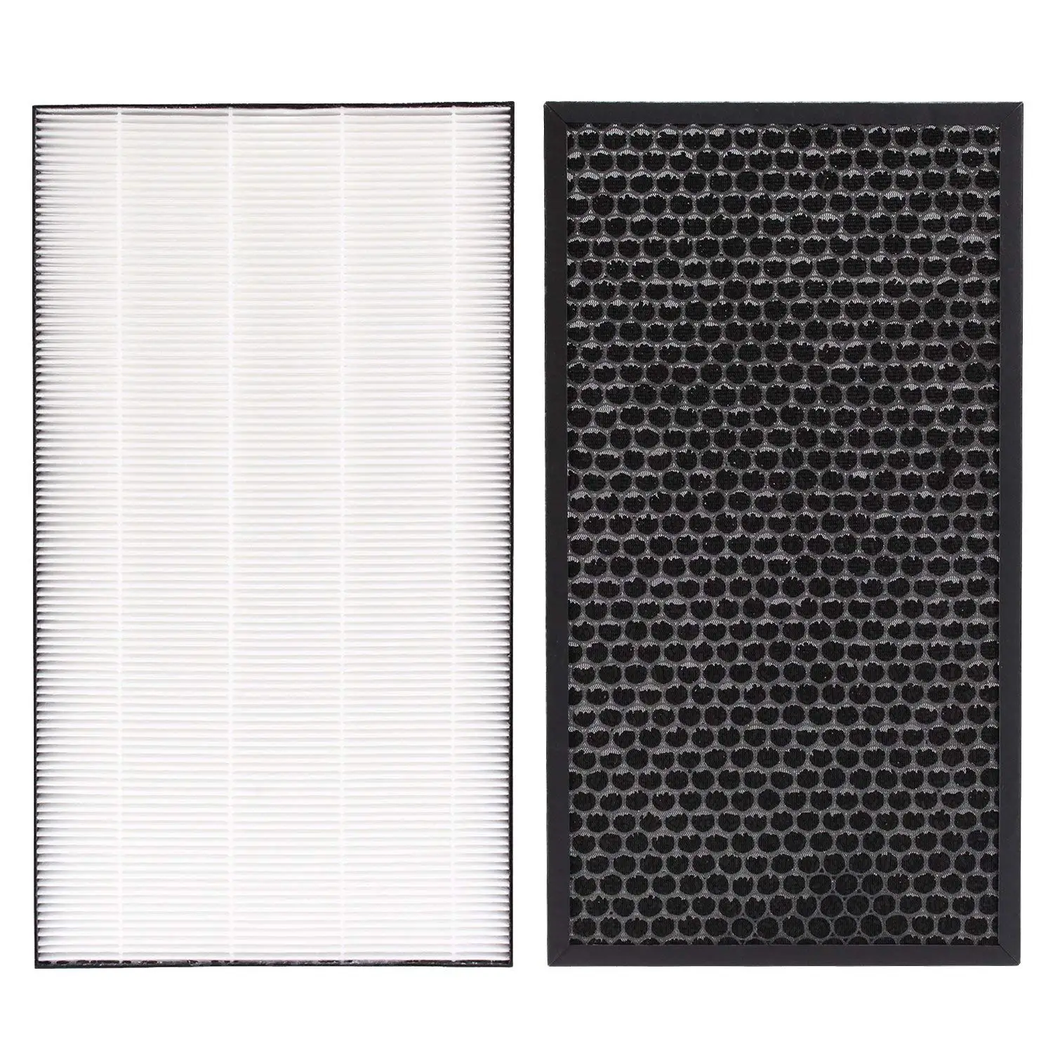 Air purifier Replacement deodorizing filter FZ-D50DF (1 piece) and dust collecting filter HEPA filter FZ-D50HF (1 piece) compa