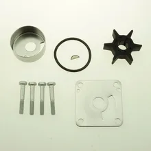 Novo Kit de Reparo da Bomba De Água Do Impulsor Para Yamaha 6L2-W0078-00 20/25 HP Sierra 18-3431