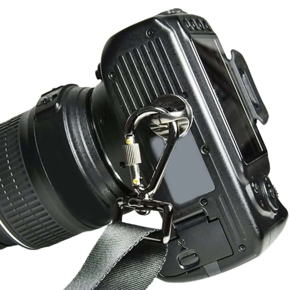 Высокое качество плечо слинг шейный ремень 1/4 винт соединяющий адаптер с крючком для DSLR Камера