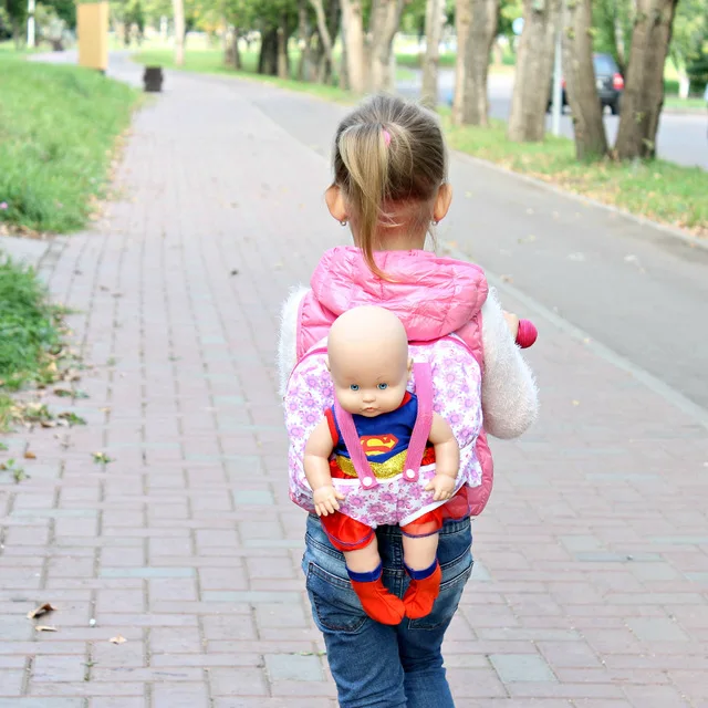 Baby born Исходящие пакеты на открытом воздухе для переноски рождения кукольный рюкзак подходит для переноски 43 см для ухо