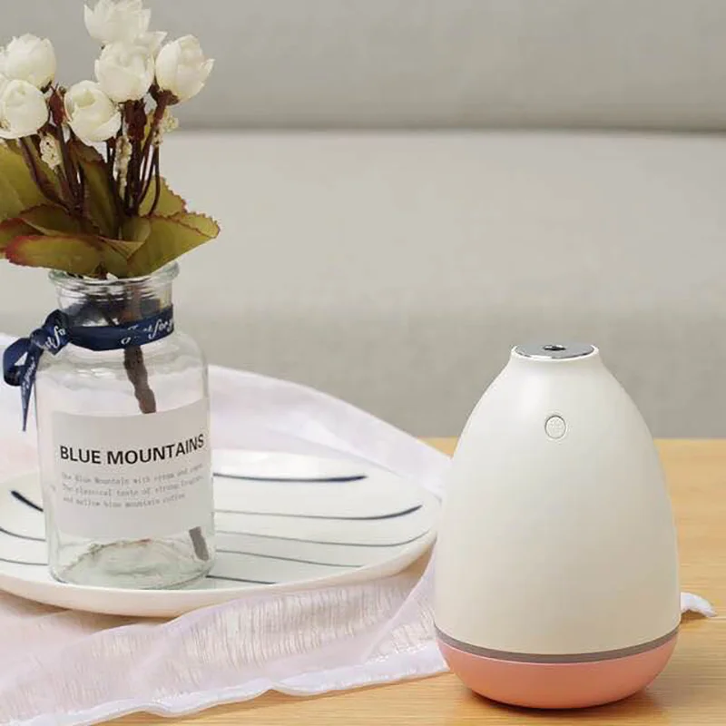 

200ML Mini Clear Bottle Air Humidifier Portable Air Freshener USB Humidifier Car Aroma Diffuser With Night Light Foggy For Home