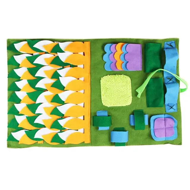 Pet Dog Olfactory Smell Pad Play Cushion Washable Training Blanket Pet Toy Pets Articles