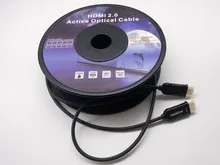 HDMI 2.0 Active Optical Cable support HDR 4K@60Hz EDID/HDCP 18Gbps up to 100m length 20m 25m 30m 40m 50m 1080P 3D HDMI Cable