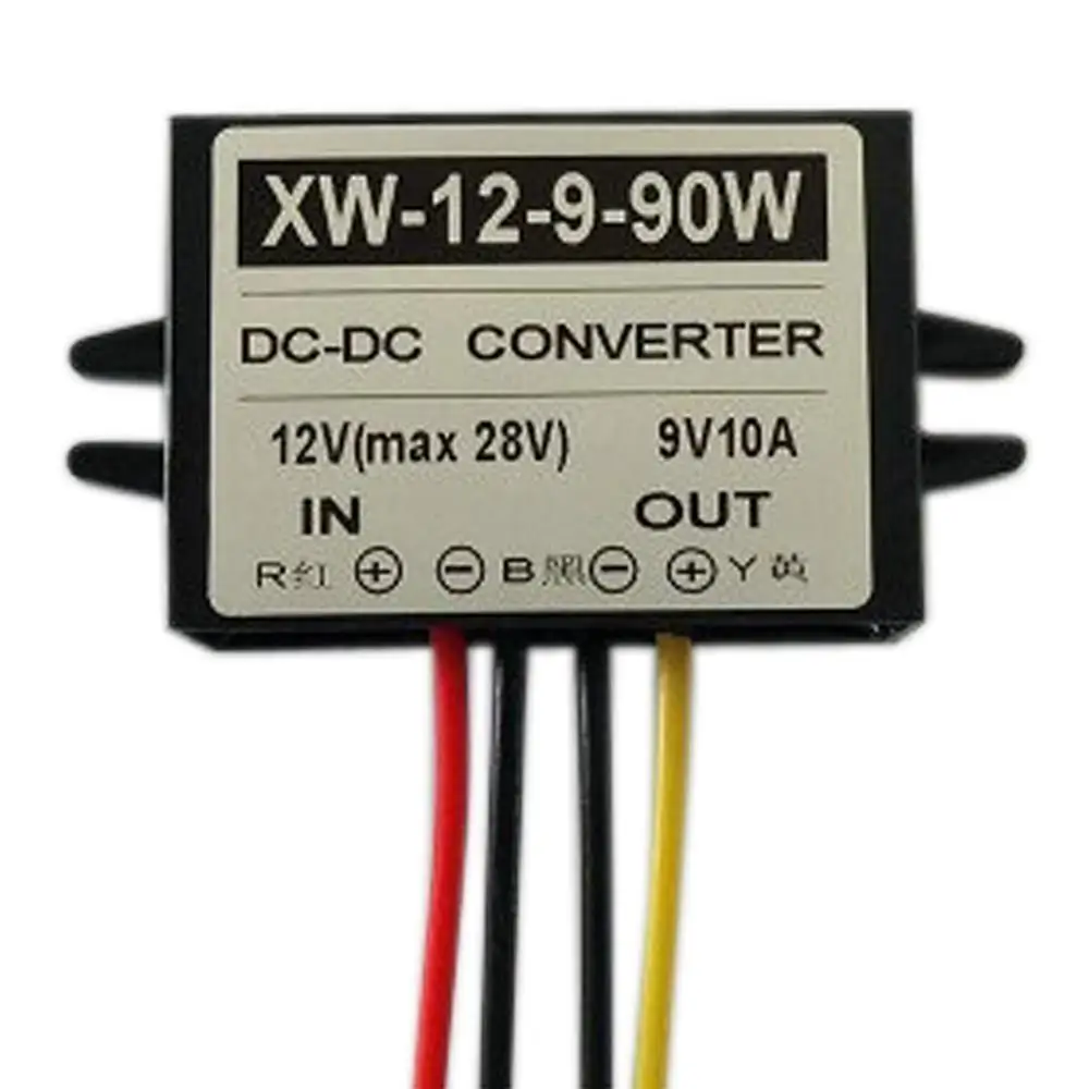 Step Down Power Adaptor DC 12V(11.5V-28V) To 9V 10A 90W For Car Supply Converter Regulator Waterproof Module | Обустройство дома