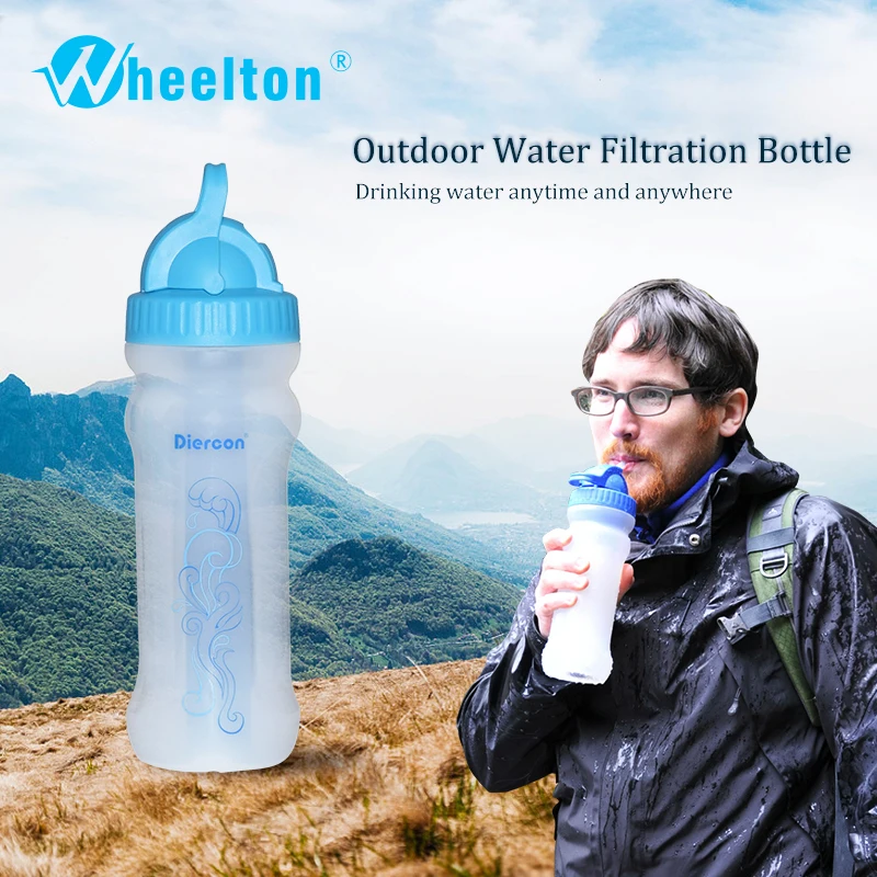 Buy Portable Water Filtration Bottle Offer drinkable