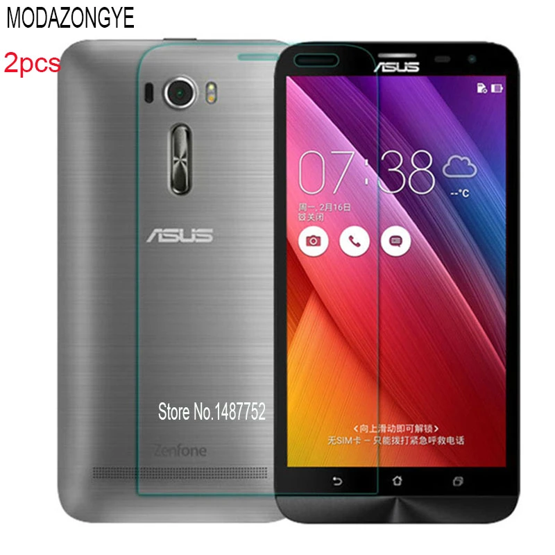 2pcs Tempered Glass Asus Z011d Screen Protector Asus Zenfone 2 Laser Ze601kl Ze600kl 6 0 Screen Protector Glass Flim Aliexpress