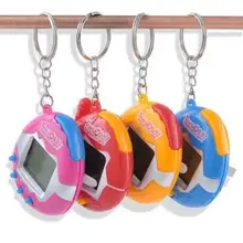 Tamagotchi подключение Виртуальная CybeElectronic домашние животные игрушки 90S ностальгические 49 домашних животных в одном виртуальном Cyber Pet кольцо для ключей с игрушкой вечерние подарки