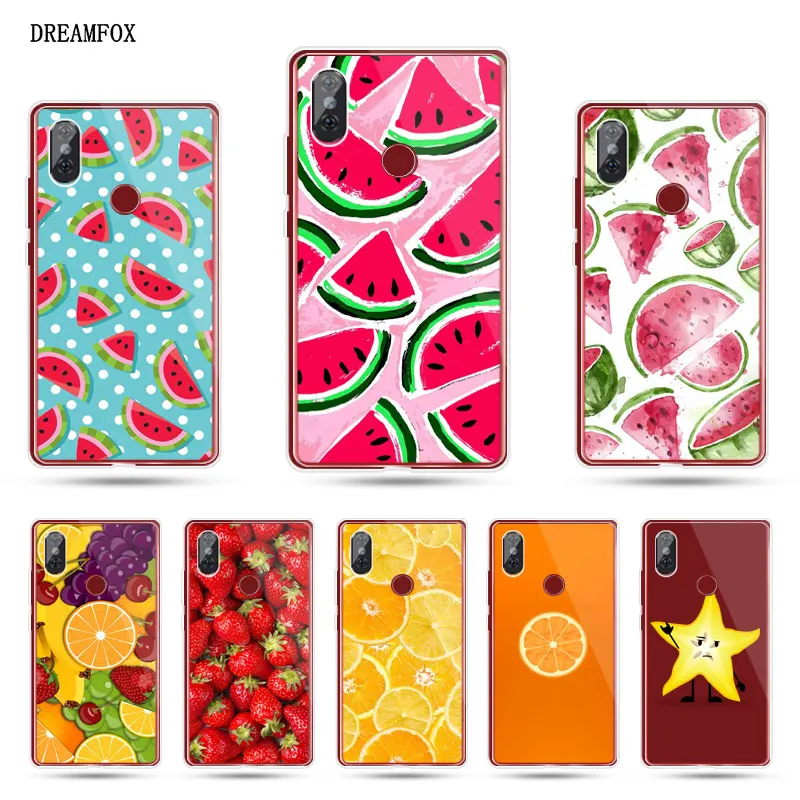DREAMFOX N027 фруктов и фруктовых Мягкий ТПУ силиконовый чехол для Xiaomi mi x 3 A1 A2 5C 5X6X8 9 Lite
