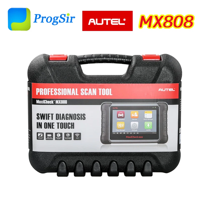 AUTEL MaxiCheck MX808 Android диагностический инструмент планшеты с код читателя функция 1 ГОД