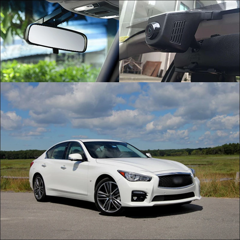 

For Chevy Sail Hatchback Car Wifi DVR hidden installation Novatek 96658 G-sensor Wide angle car black box fhd 1080p night vision