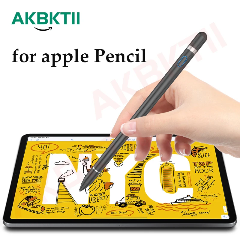 

AKBKTII Stylus Touch Pen for iPad 2018 Pro 9.7 12.9 inch for apple Pencil Stylus tablet pen for Xiaomi tablet high precision