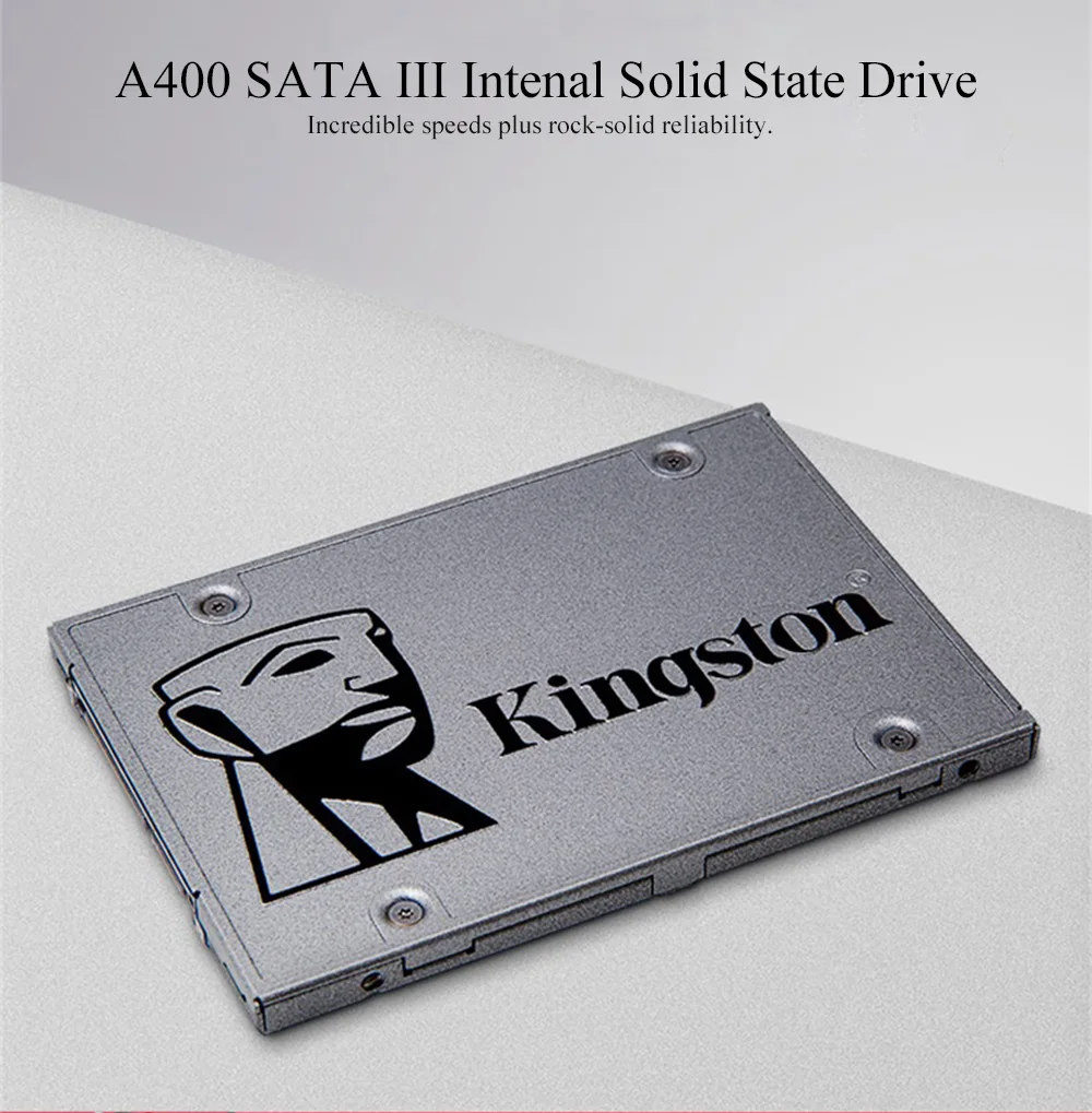 Оригинальный Kingston A400 SSD SATA3 2,5 дюймов 240 ГБ 480 ГБ Внутренний твердотельный накопитель HDD жесткий диск SSD для ПК ноутбук компьютер