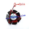 Free Shipping DF0501012SEE2C 2PIN for  Sapphire X1300 HD4650 HD3650  Graphics  card fan ► Photo 2/4