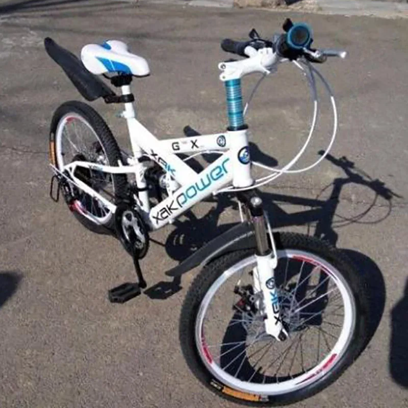 Sale Free Shipping high quality carbon steel material 24 speed 26 inch  disc brakes front and rear shock absorber mountain bik 1