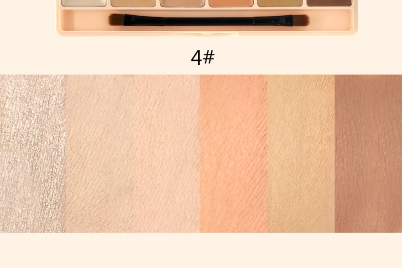 ANGEL MASK 6 Colors Makeup Concealer Palette Bronzer Pore Wrinkle Full Cover Concealer Cream Brightener Face Makeup Foundation