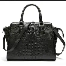 Из натуральной крокодиловой кожи, кожаные женские сумки сумка, мода кожи аллигатора женщины Креста тела сумка