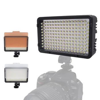 

Tycipy LED Photography Studio Photo Light Lighting Video 5600k Bi-color Adjustable with Hot Shoe for Canon Sony Nikon Instagram