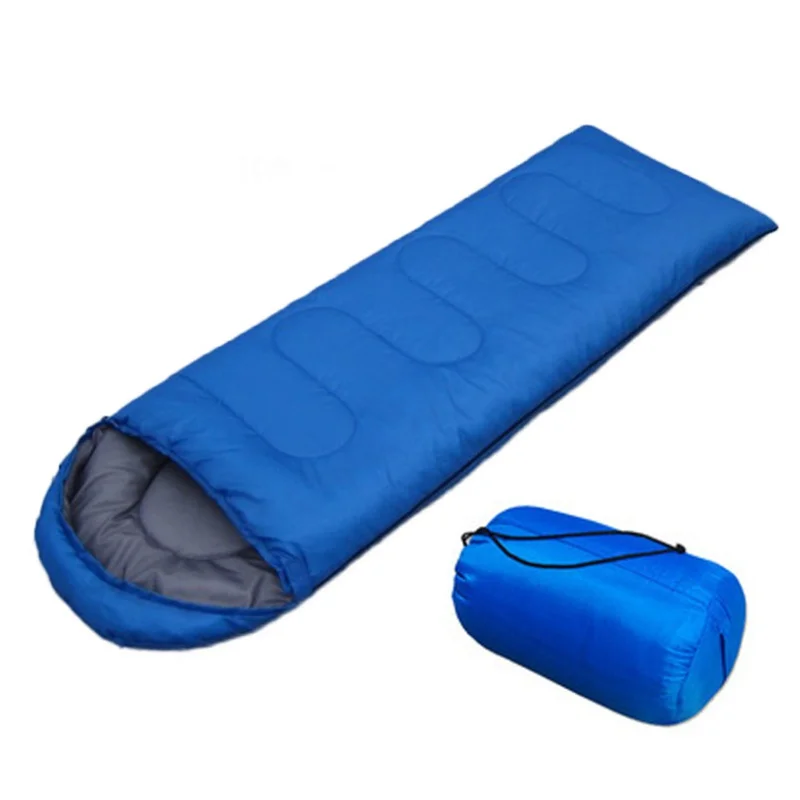 

700g Outdoor Ultralight Cotton Sleeping Bags Envelope Type Splicing Single Sleeping Bag Camping Hiking Travel Lazy Bag