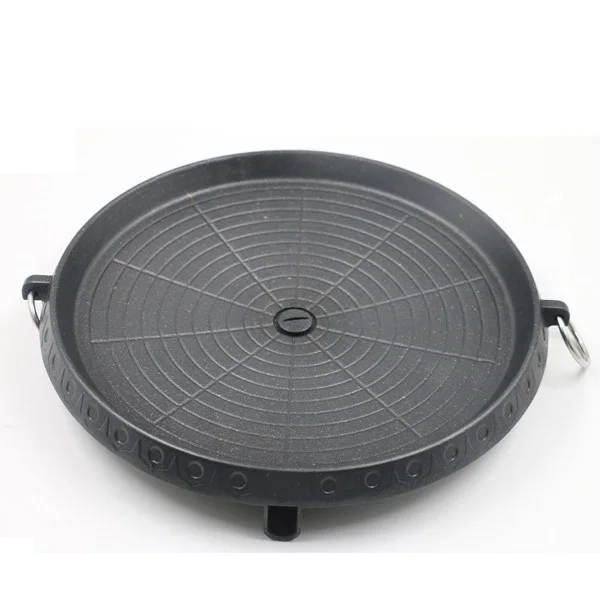 

Dual cylinders BBQ grill built-in oven windproof stove field BBQ indoor grill