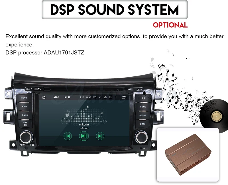 Cheap Android 9 PX5/6 DSP Car GPS Navigation DVD Player Radio For NISSAN NP300 Navara Terra Headunit SatNav multimedia player recorder 28