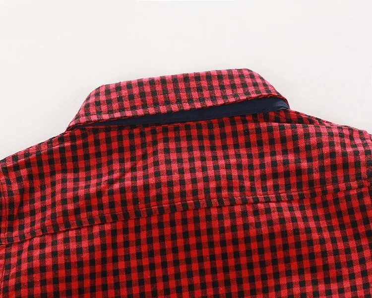Новейшая Осенняя модная клетчатая рубашка в джентльменском стиле, жилет ковбойские брюки с галстуком комплект из 4 предметов, комплекты одежды для мальчиков