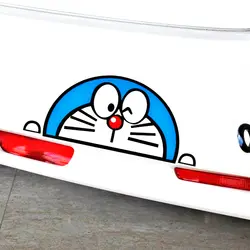 Aliauto автомобиля интимные аксессуары Doraemon Peeking стикеры Наклейка для мотоцикла Mazda Honda Toyota Opel Smart hyundai Nissan Volkswagen