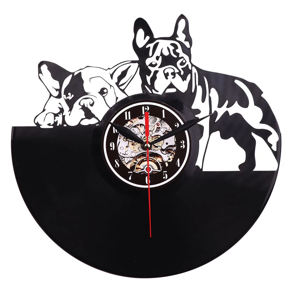 2018 New Vinyl Wall Clock Art Gift Room Modern Home Record Vintage Decoration reloj mural