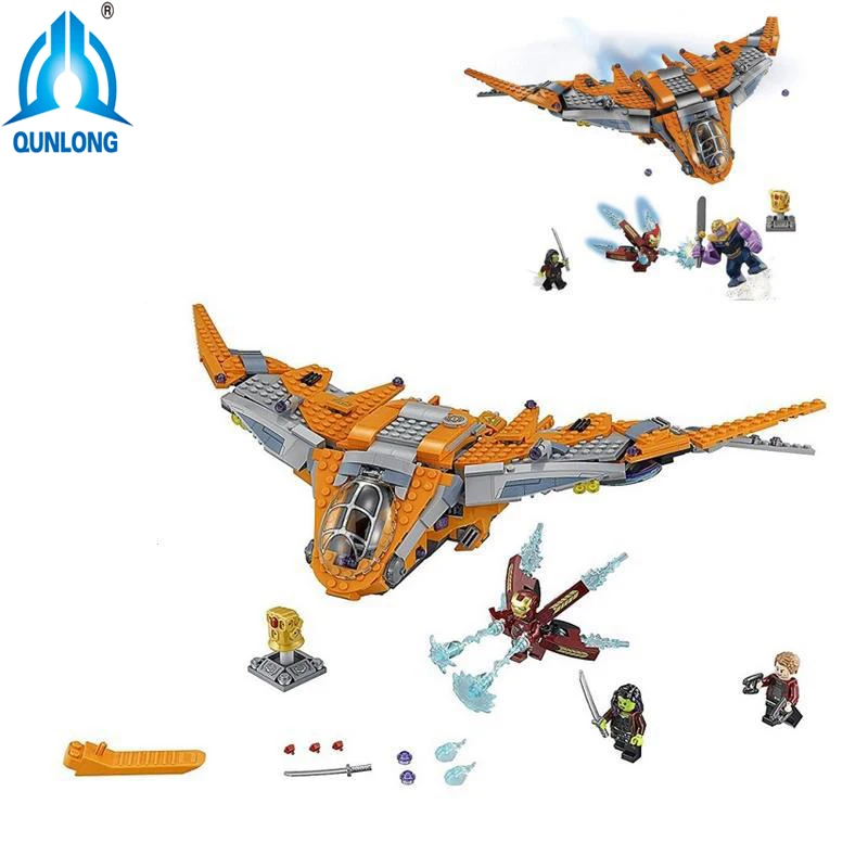 

Legoinglys Marvel Avengers Super Heroes Infinity War Thanos Ultimate Battle Building Blocks Toys For Children