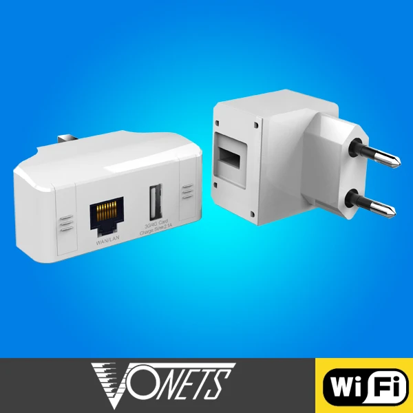 VONETS 300 Мбит/с Wi-Fi повторитель разъем 3g/4G маршрутизатор с 2.1A USB зарядное устройство
