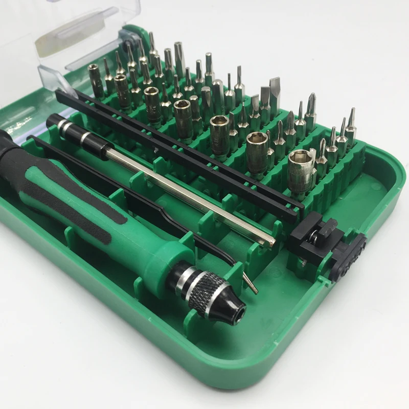 

Precision Magnetic Screwdriver Set Manual Repair Tool Kit 9001 with Tweezers and Extension Bar