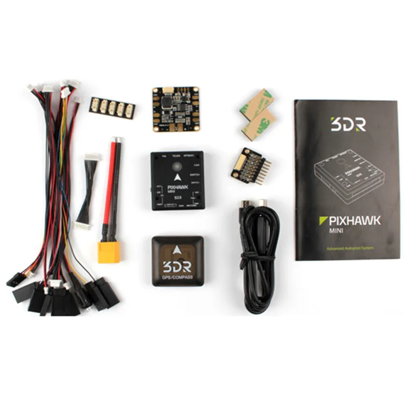 Мини автопилот holybra 3DR Pixhawk встроенный GPS компас и PDB плата для радиоуправляемого