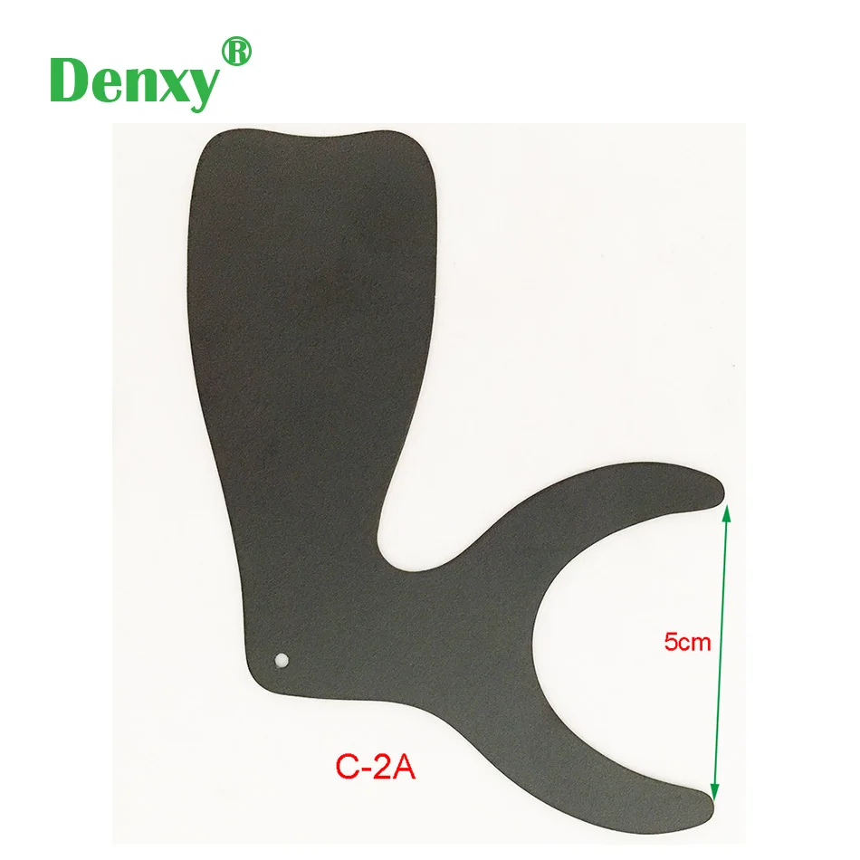 Denxy 2 шт. C-2A Стоматологическая нержавеющая сталь фотография контрастная Стоматологическая черная фоновая доска автоклав лабораторные инструменты стоматологическое зеркало