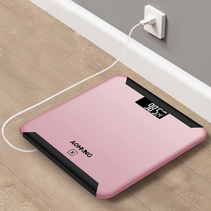 

2018 New Mini Smart USB Charge Weigh Scales Multi-functional Digital Personal Portable Weighing Scale