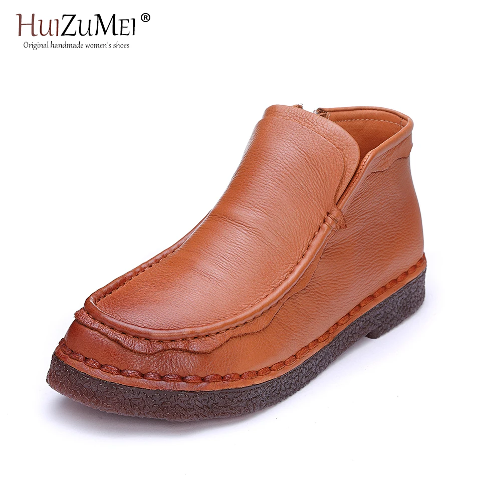 Invierno Shown Botas Huizumei As Plataforma Shown Cuero Las Tobillo Genuino 2018 Pictures Para as Mujeres De Nieve Mujer pZIEIwq