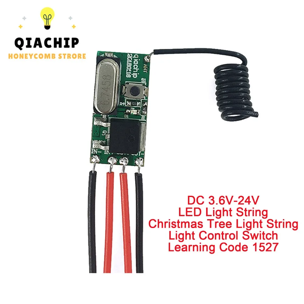 Universal Wireless Remote Control Switch 433Mhz 1CH RF Relay Receiver Module LED Light Controller DC 36 Universal Wireless Remote Control Switch 433Mhz 1CH RF Relay Receiver Module LED Light Controller DC 36