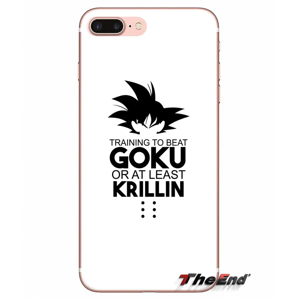 Для Xiaomi Redmi 4 3 3S Pro Mi3 Mi4 Mi4i Mi4C Mi5 Mi5S Mi Max Note 2 тренировочный чехол для Goku или Krillin из