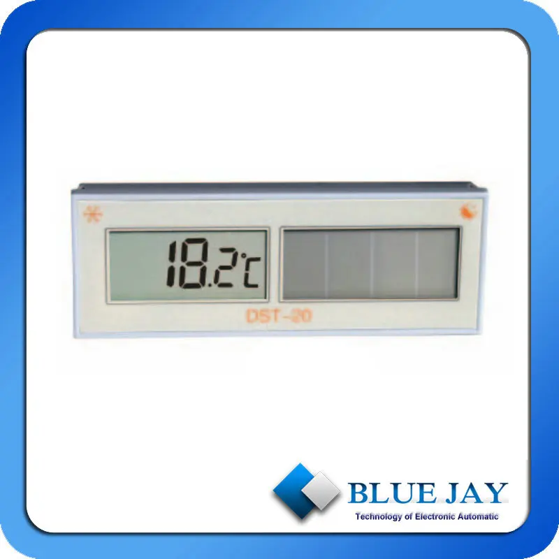 Solar Cell DST 20 Digital thermometer big LCD display use in